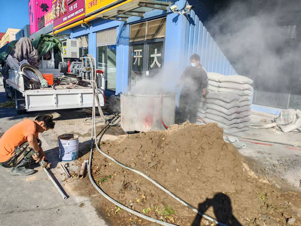 定远顶管注浆加固